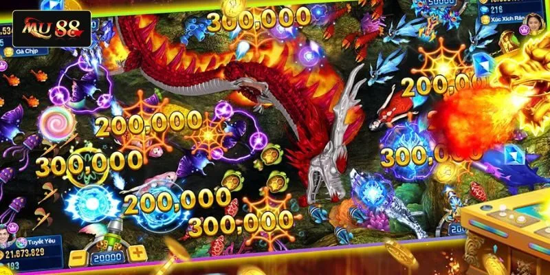 Bắn cá long vương hay Dragon King Fishing rất được săn đón vì giao diện trực quan và đẹp mắt.