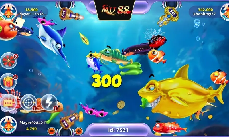 Giao diện 3D sống động của tựa game bắn cá đổi thưởng Giao diện 3D sống động của tựa game bắn cá đổi thưởng